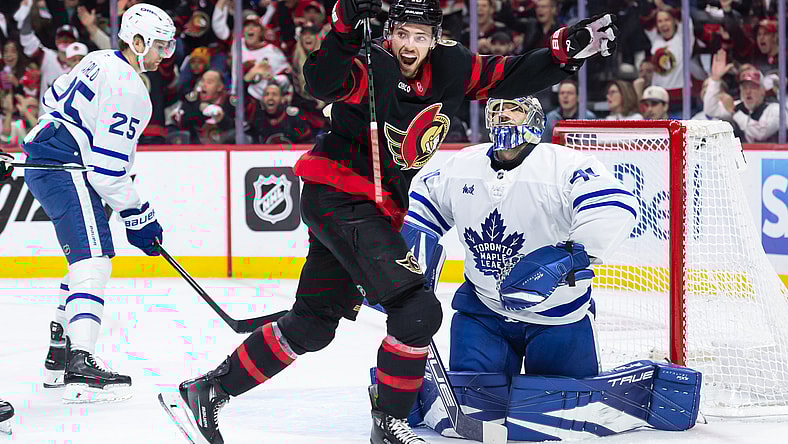 NHL: Stanley Cup Playoffs-Toronto Maple Leafs at Ottawa Senators