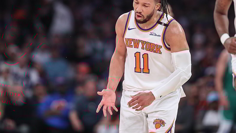 NBA: Playoffs-Boston Celtics at New York Knicks, Jalen Brunson