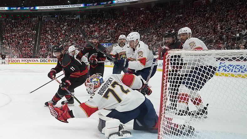 NHL: Stanley Cup Playoffs-Florida Panthers at Carolina Hurricanes