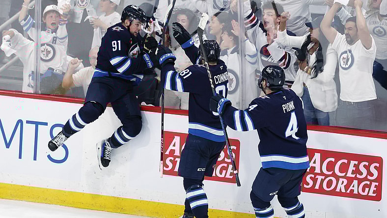 NHL: Stanley Cup Playoffs-St. Louis Blues at Winnipeg Jets
