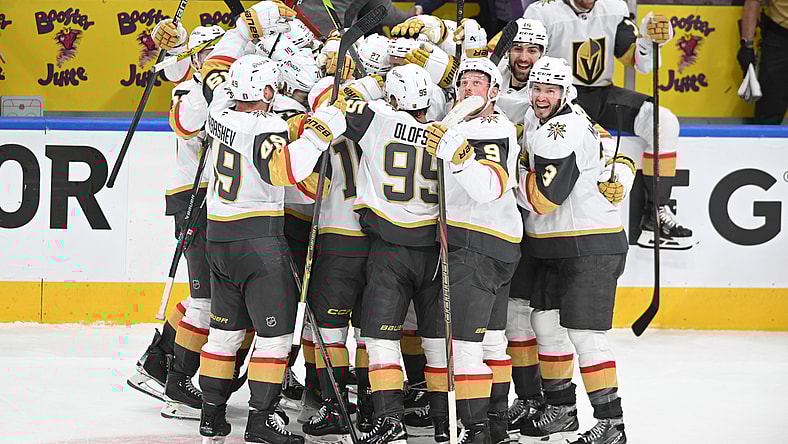 NHL: Stanley Cup Playoffs-Vegas Golden Knights at Edmonton Oilers