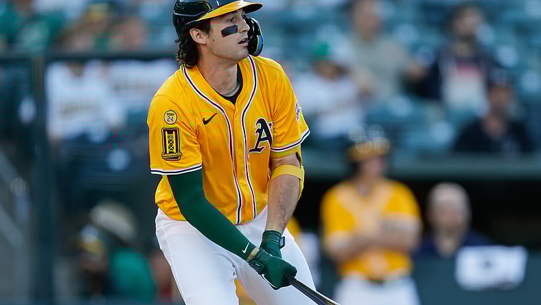 Athletics shortstop Jacob Wilson