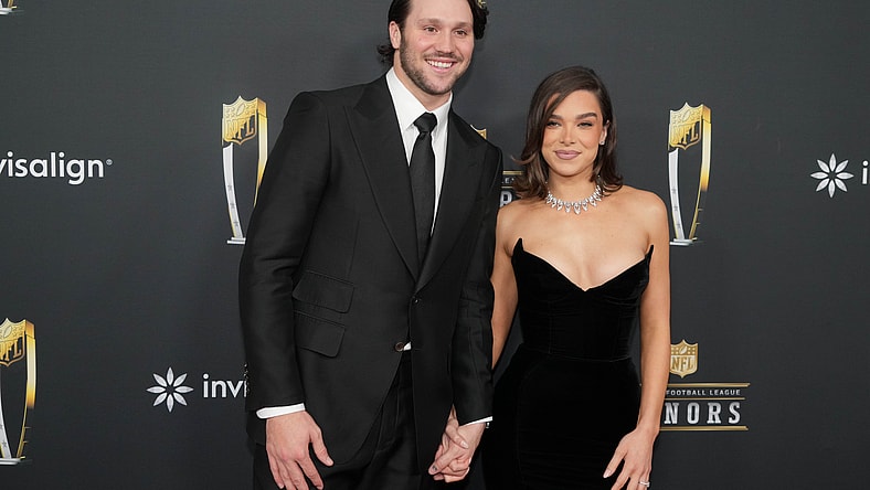 Josh Allen, Hailee Steinfeld NFL: Super Bowl LIX-NFL Honors Red Carpet