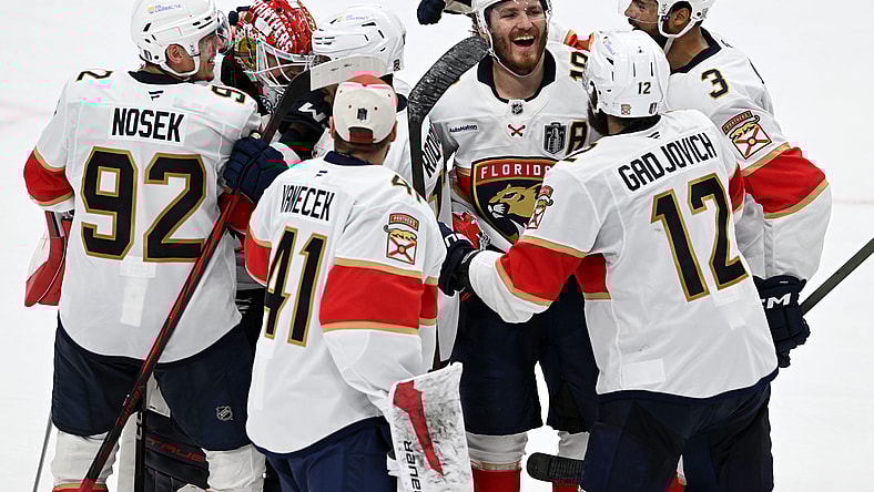 NHL: Stanley Cup Final-Florida Panthers at Edmonton Oilers