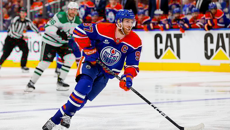 NHL: Stanley Cup Playoffs-Dallas Stars at Edmonton Oilers