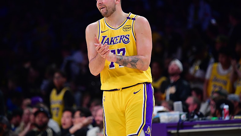 Los Angeles Lakers guard Luka Doncic