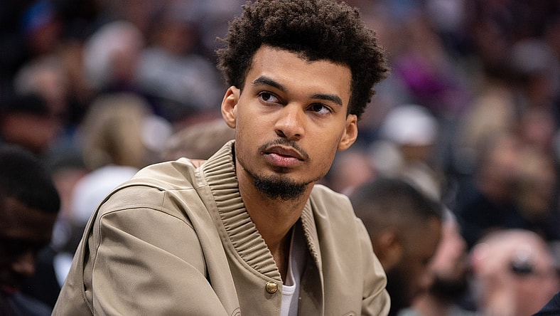 San Antonio Spurs center Victor Wembanyama