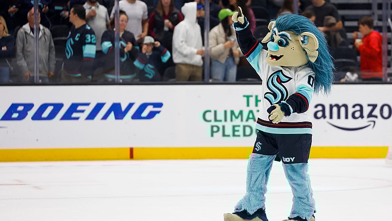 Seattle Kraken mascot Buoy