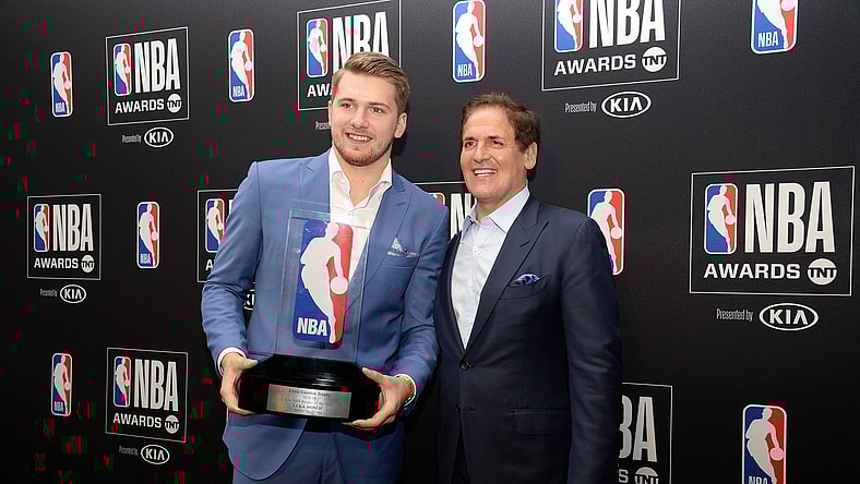Mark Cuban and Luka Doncic