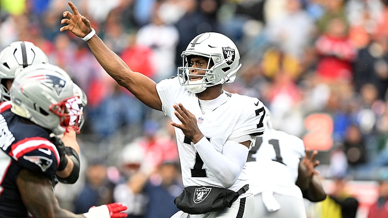 NFL: Las Vegas Raiders at New England Patriots