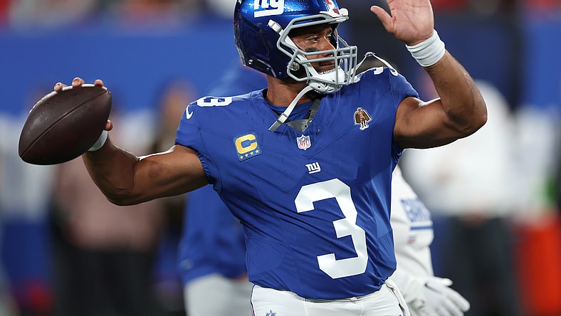New York Giants quarterback Russell Wilson