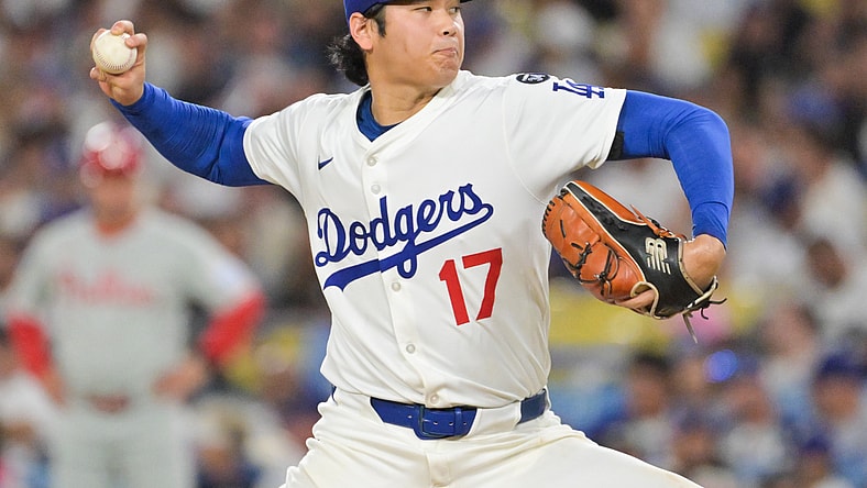 Los Angeles Dodgers pitcher Shohei Ohtani