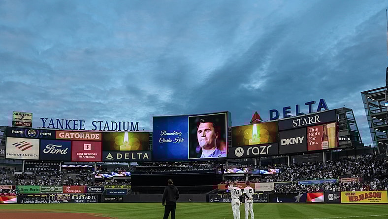 Yankees Charlie Kirk tribute