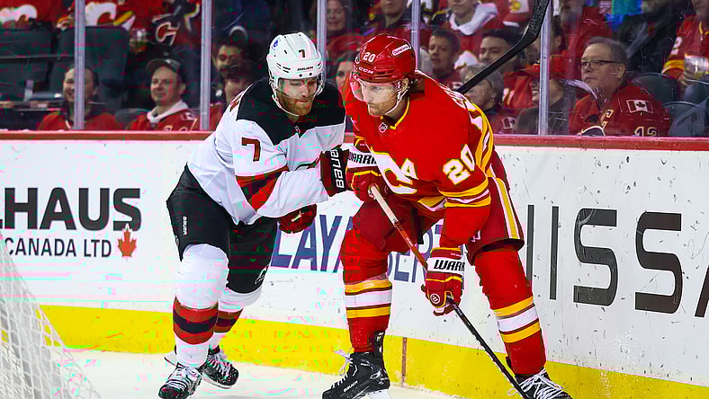NHL: New Jersey Devils at Calgary Flames