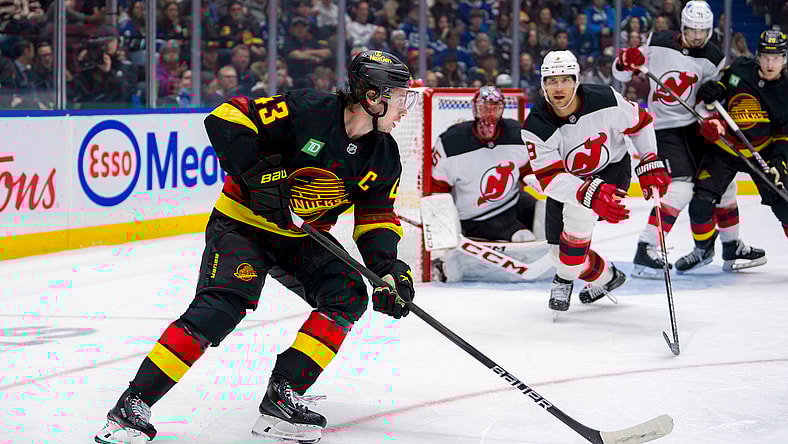 NHL: New Jersey Devils at Vancouver Canucks