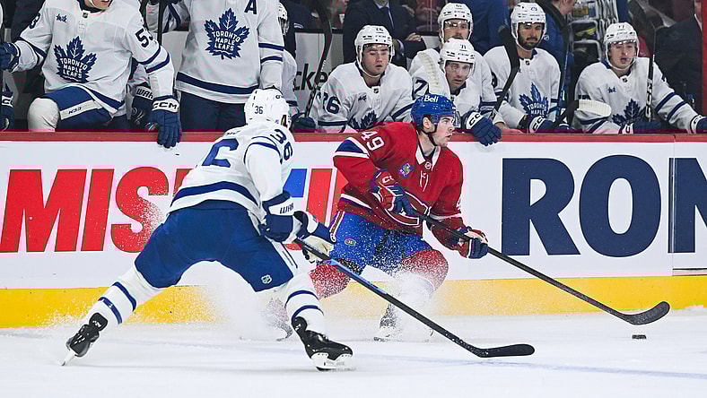 NHL: Preseason-Toronto Maple Leafs at Montreal Canadiens, jared davidson