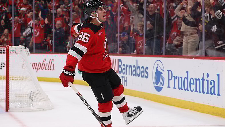 NHL: San Jose Sharks at New Jersey Devils