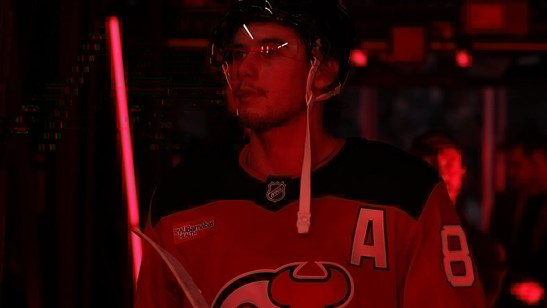 NHL: San Jose Sharks at New Jersey Devils