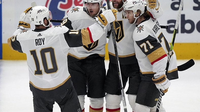 Vegas Golden Knights bottom-six, William Karlsson, Nic Roy