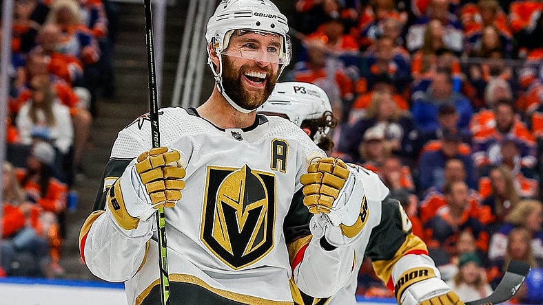 Alex Pietrangelo, Vegas Golden Knights playoff win, Edmonton Oilers