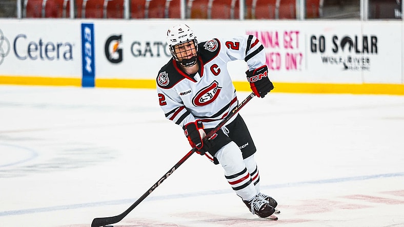St. Cloud State University captain Dayle Ross.