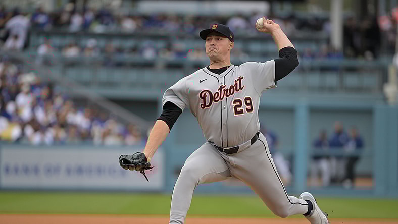 MLB: Detroit Tigers at Los Angeles Dodgers