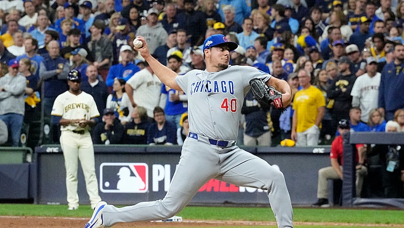 MLB: Playoffs-Chicago Cubs at Milwaukee Brewers