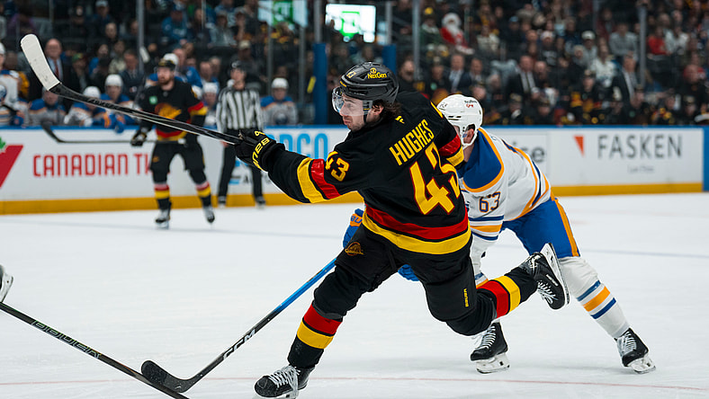 NHL: Buffalo Sabres at Vancouver Canucks. Blockbuster Canucks trade. NHL trade talk.