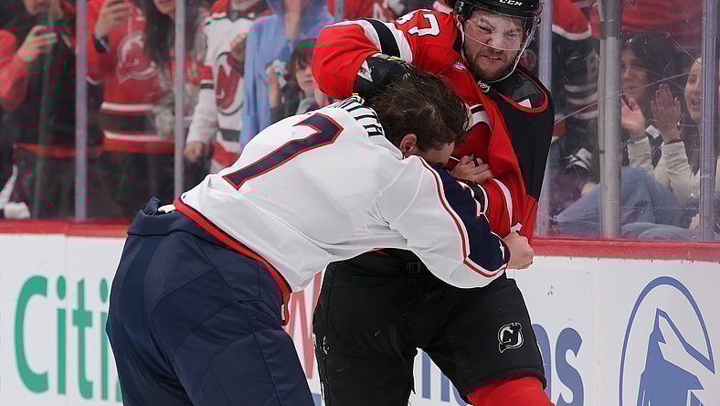 NHL: Columbus Blue Jackets at New Jersey Devils