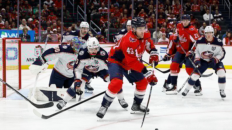 NHL: Columbus Blue Jackets at Washington Capitals