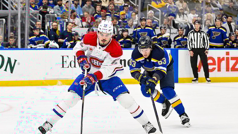 NHL: Montreal Canadiens at St. Louis Blues