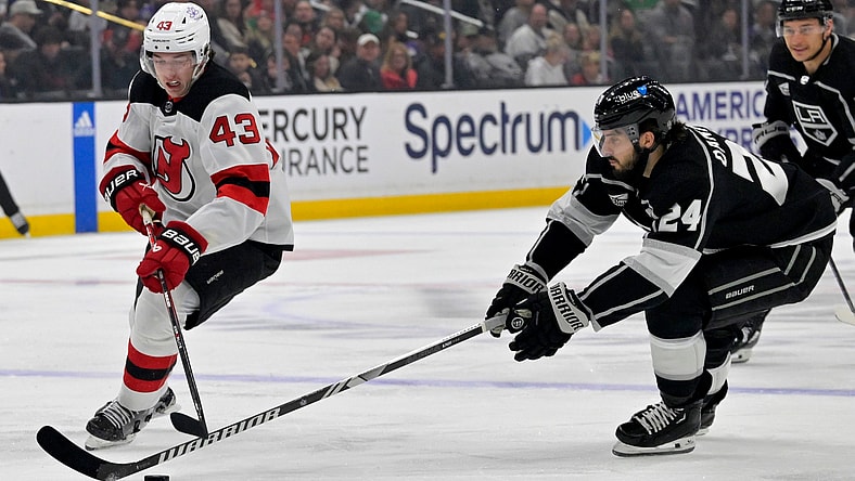 NHL: New Jersey Devils at Los Angeles Kings