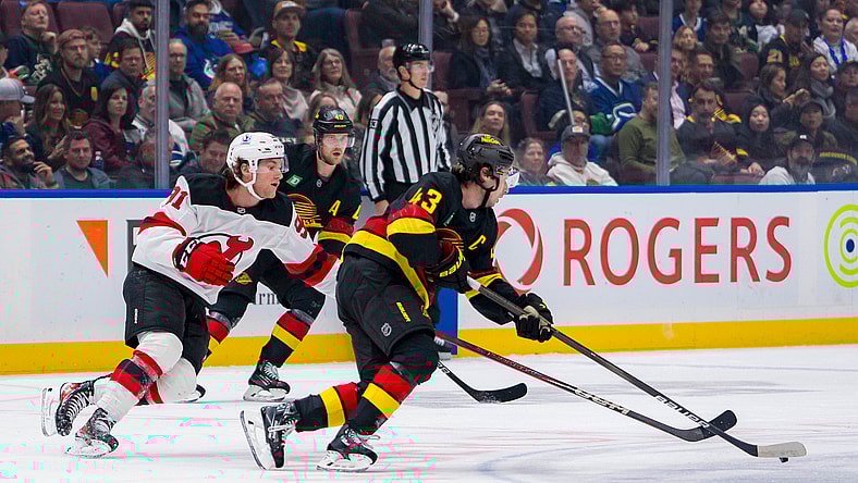 NHL: New Jersey Devils at Vancouver Canucks