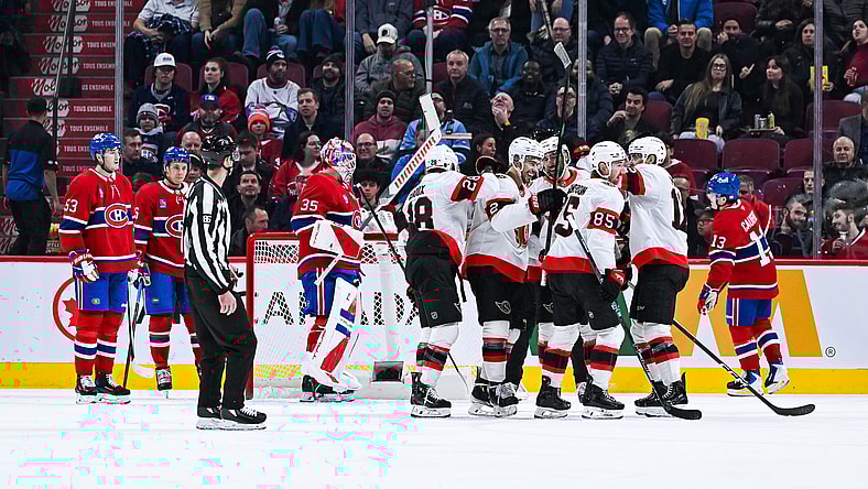 NHL: Ottawa Senators at Montreal Canadiens