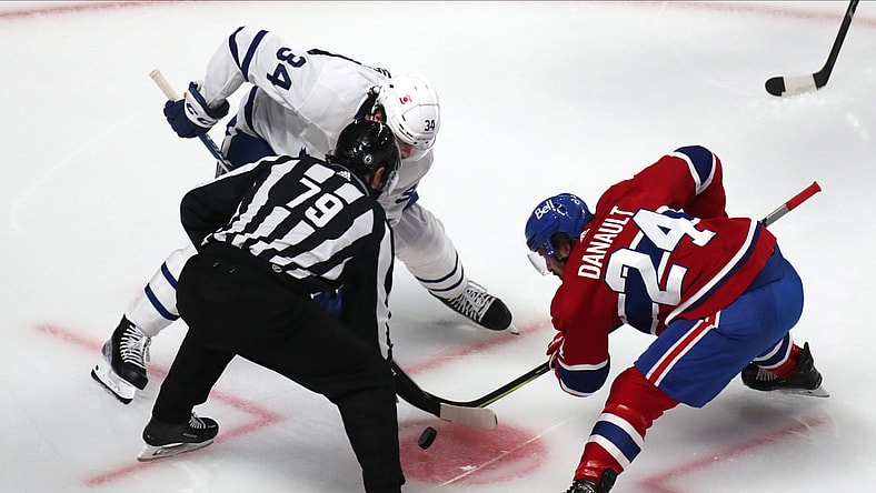 NHL: Stanley Cup Playoffs-Toronto Maple Leafs at Montreal Canadiens