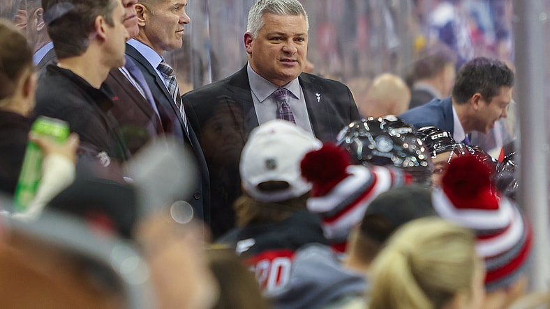 NHL: Washington Capitals at New Jersey Devils