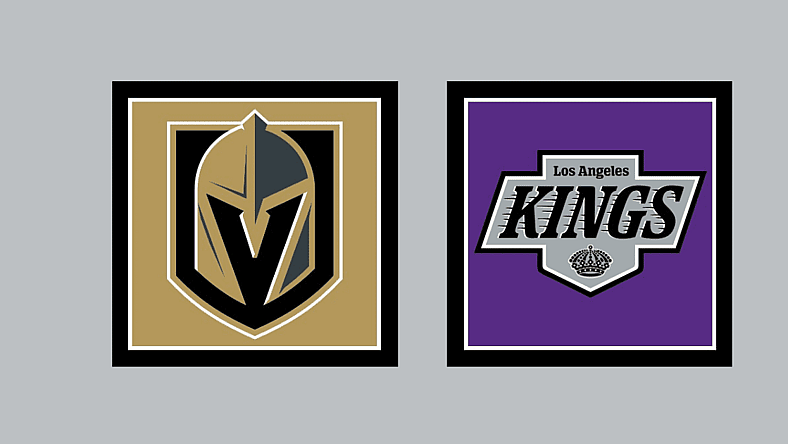 Vegas Golden Knights vs Los Angeles Kings AWAY Gameday Graphic