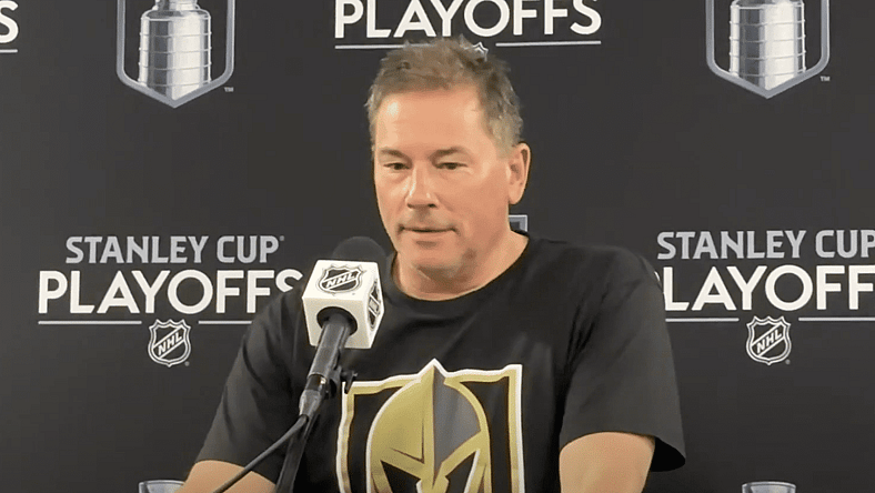 Coach Bruce Cassidy, Vegas Golden Knights