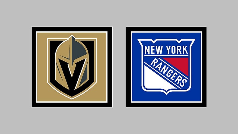 Vegas Golden Knights vs New York Rangers AWAY Gameday Graphic