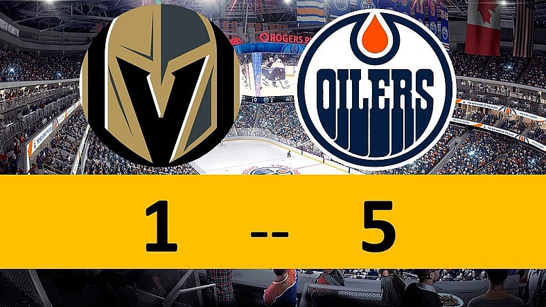 Vegas Golden Knights game, Edmonton Oilers