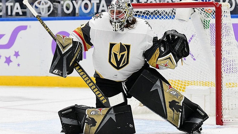 Vegas Golden Knights goalie, Robin Lehner