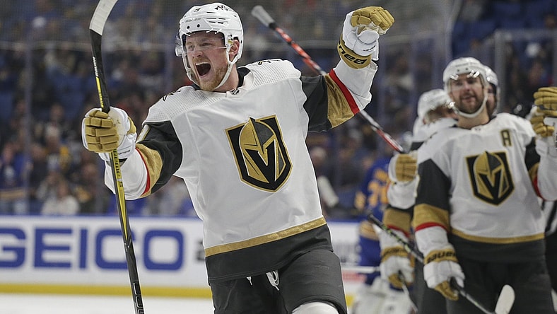 Jack Eichel, Vegas Golden Knights, Buffalo Sabres return (Photo- Vegas Golden Knights via Twitter)