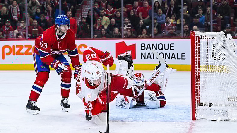 NHL: Detroit Red Wings at Montreal Canadiens