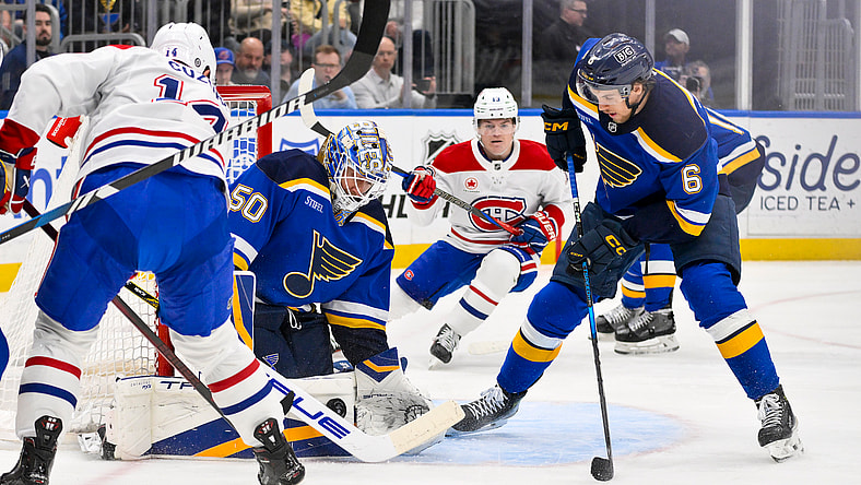 NHL: Montreal Canadiens at St. Louis Blues