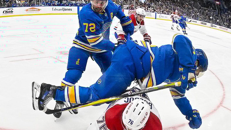 NHL: Montreal Canadiens at St. Louis Blues
