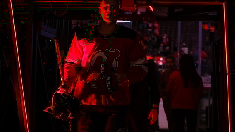 NHL: San Jose Sharks at New Jersey Devils