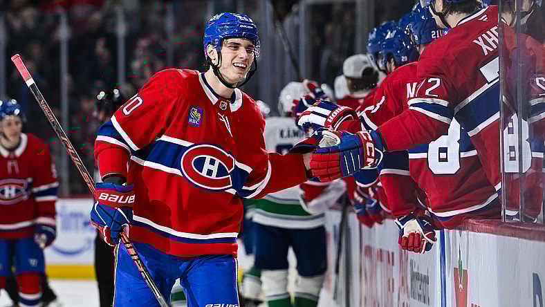 NHL: Vancouver Canucks at Montreal Canadiens