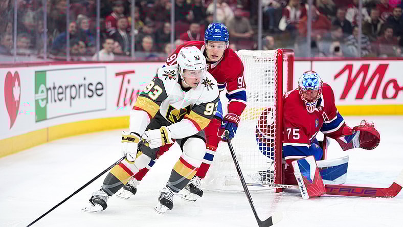 NHL: Vegas Golden Knights at Montreal Canadiens