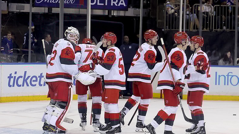 NHL: Carolina Hurricanes at New York Rangers