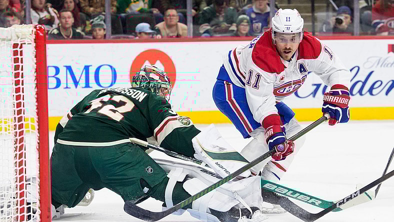 NHL: Montreal Canadiens at Minnesota Wild
